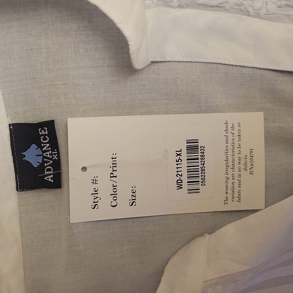 ADVANCE APPARELS SLEEVELESS WHITE DRESS 👗 SIZE XL - Picture 15 of 16